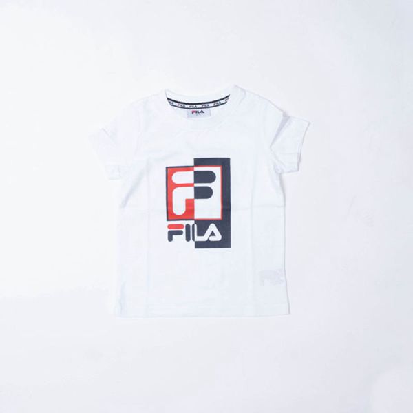 Camisetas Fila Rapaz Branco - Fila Archie En Portugal,PSFW-64091